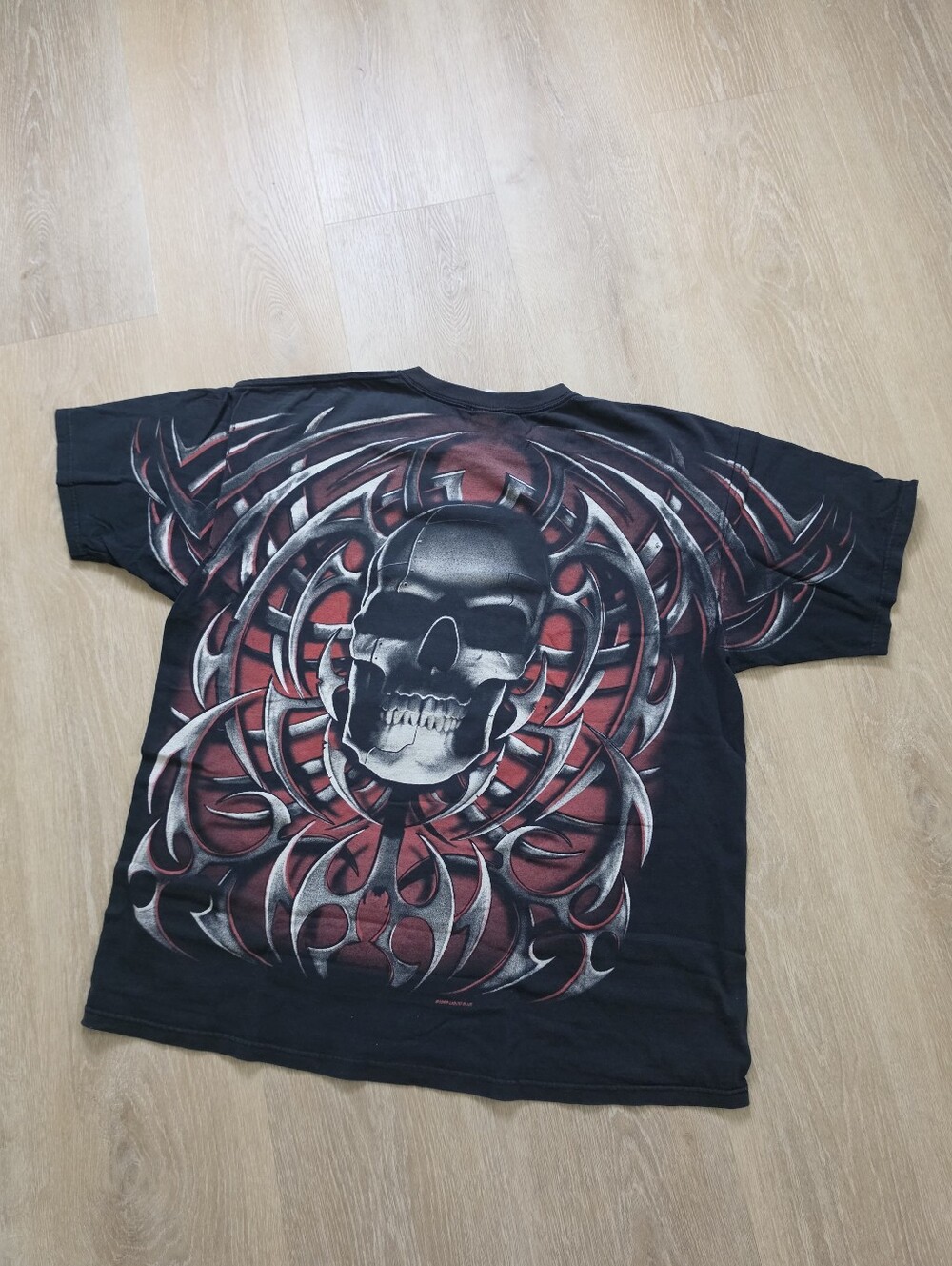 Vintage 1998 Liquid Blue skull tee - Picture 4 of 4